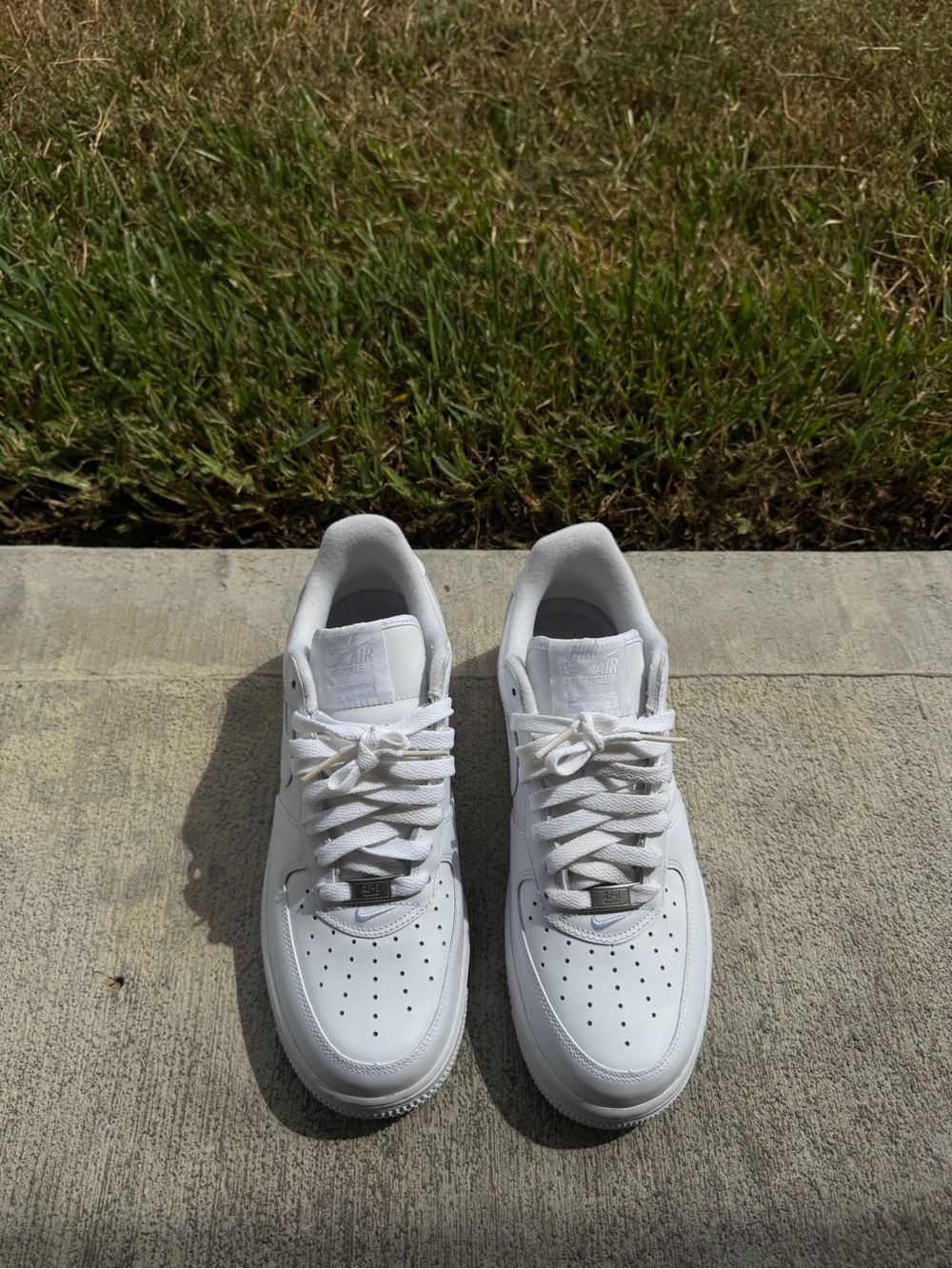 NEW!!! White Supreme AF1s. Size 8M 9.5W. 10/10 Condition. NEVER BEEN WORN BEFORE